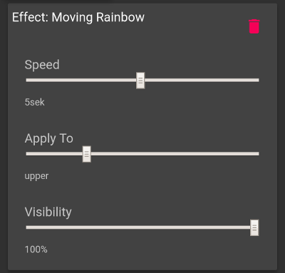 General channel settings